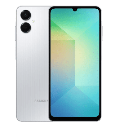 SAMSUNG Galaxy A06 4G LTE (128GB + 4GB)  SM-A065M/DS 6.7" Dual Sim 50MP Dual Cam + (Wall 25W Dual Port Bundle)