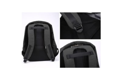 Anti Theft Waterproof Travel Backpack - Black alternate